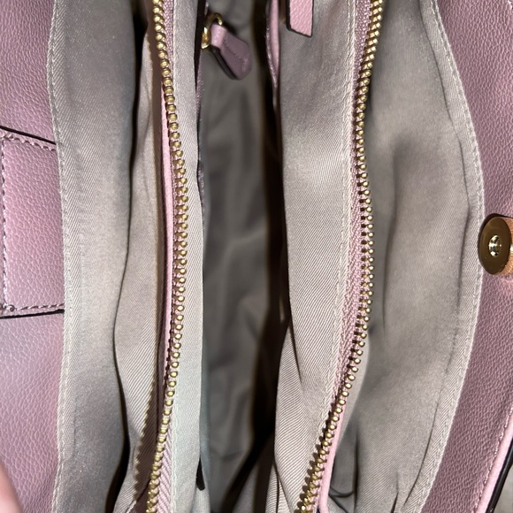 Nine West top handle triple compartment crossbody satchel bag - Picture 6 of 6